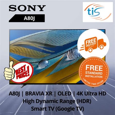 SNY-XR77A80J | Sony 77-inch A80J BRAVIA XR OLED 4K Ultra HD Google TV ...