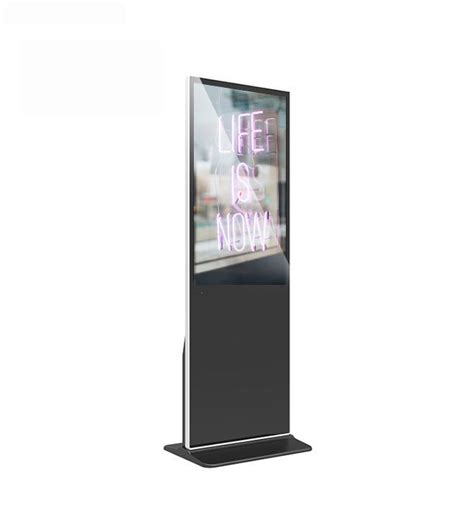 Promotional Advertising Kiosk Touch Screen Stand Indoor Mall Ad Display