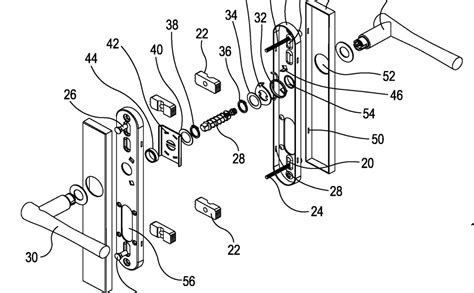 Door Lock Assembly Diagram