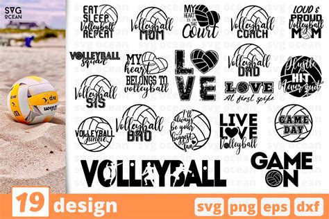 19 Volleyball Quotes Cricut Svg By Svgocean Thehungryjpeg