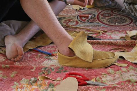 How To Make Buckskin Moccasins Home Design Garden Architecture