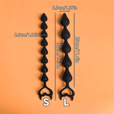 Silicone Anal Beads Anal Training Plug Long Anal Balls Anal Etsy