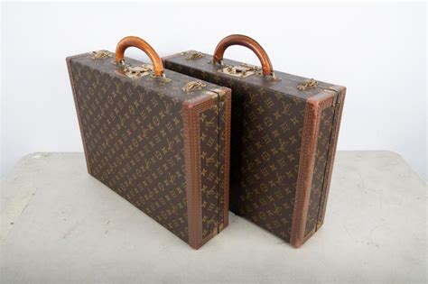 Lot Louis Vuitton Monogram Hard Side Briefcase