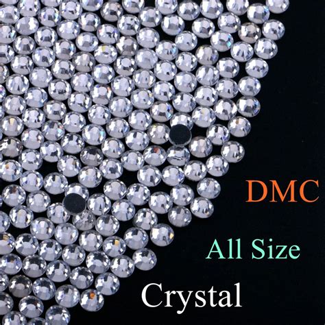 High Quality Clear Crystal Color DMC Hotfix Rhinestone Glass Crystals