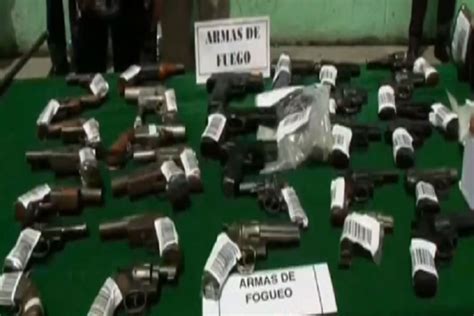 Cajamarca Pnp Decomisa Armas De Fuego Dinamita Y Droga En Ltima