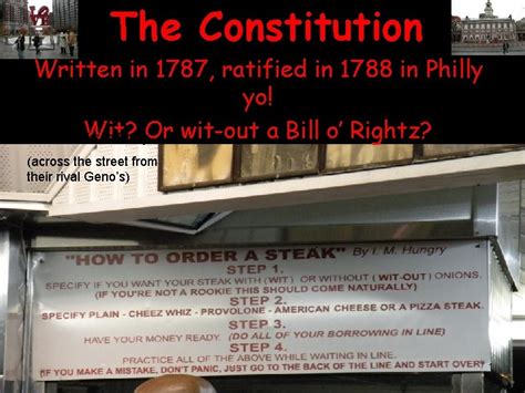 The Constitution Written in 1787 ratified in 1788