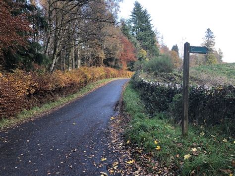 Minor Road The Ross Richard Webb Geograph Britain And Ireland