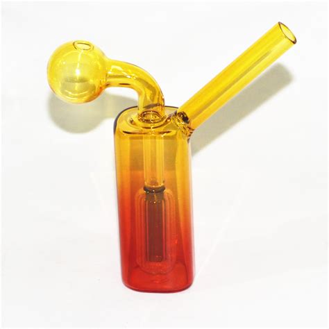 Bubbler Oil Burner Mini Glass Bongs Percolator Diffuser Water Pipes