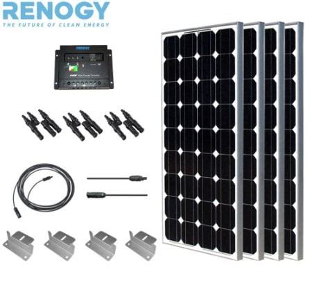 Renogy Complete Solar Panel Kit 400 Watts - Solar Shoppe