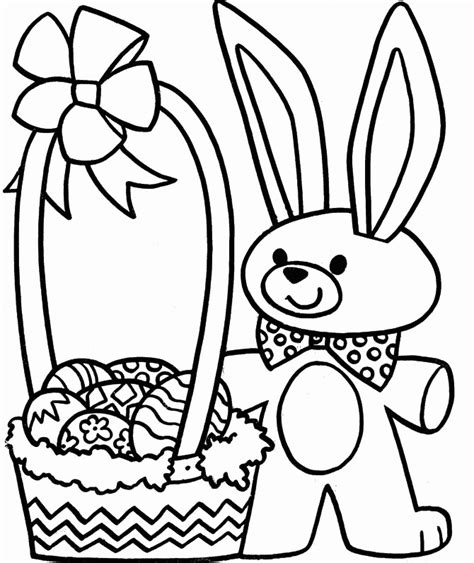 Easter Basket Coloring Pages Best Coloring Pages For Kids