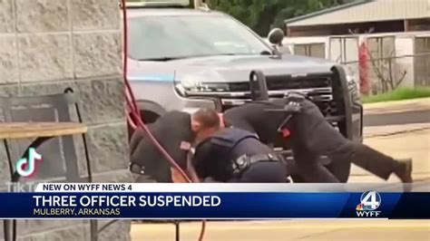 Three Law Enforcement Officers Suspended Following Video Of Arrest Of