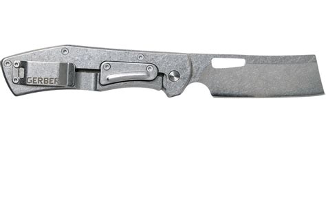 Gerber Flatiron 30-001495 folding cleaver pocket knife | Advantageously ...