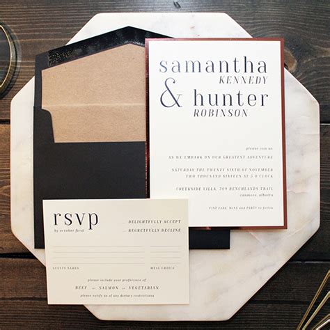 Invitations — Wedding Invitations Calgary Canmore And Banff