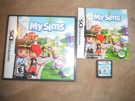 Mysims Nintendo Ds Lite Dsi Xl 2ds 3ds Xl My Sims Complete Nintendo Ds Nintendo Ds Lite Ds