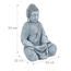 Relaxdays Statue De Buddha Figurine De Bouddha D Coration Jardin