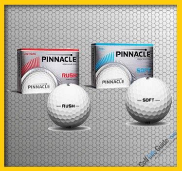 Pinnacle Rush and Pinnacle Soft Golf Ball Review