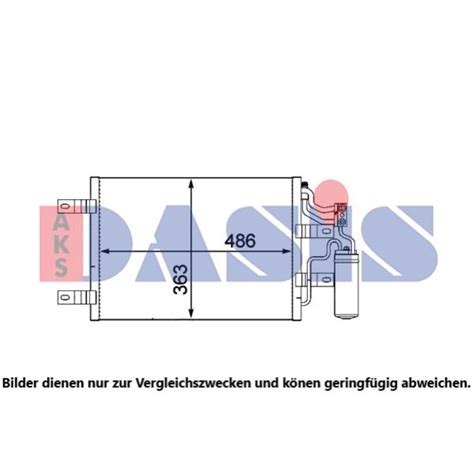 AKS DASIS Kondensator Klimaanlage mit Trockner für Opel Meriva eBay