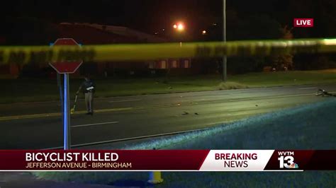 Bicyclist Struck And Killed By Vehicle In Birmingham