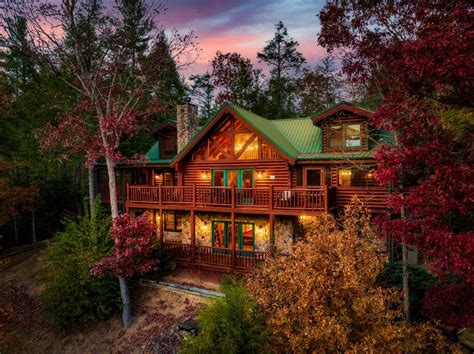 Luxury Cabin Private Heated Pool Views Gameroom Smoky Mountains