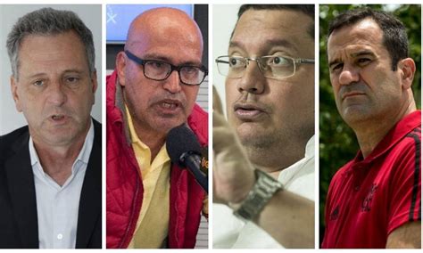 Saiba o que pensam os quatro candidatos à presidência do Flamengo