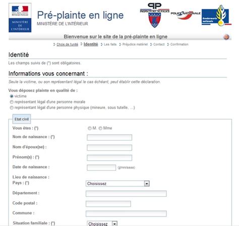 Pré Plainte En Ligne Dispositif Déployé En Lorraine