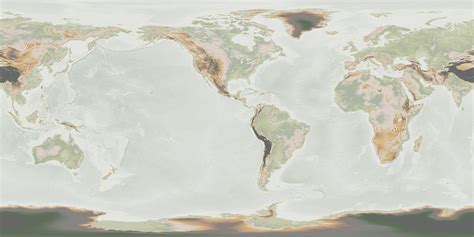 Japandi World Map By Frans Blok