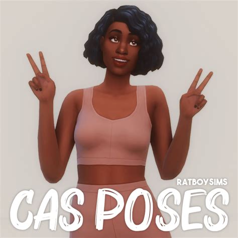 Sims 4 CAS POSES | The Sims Book