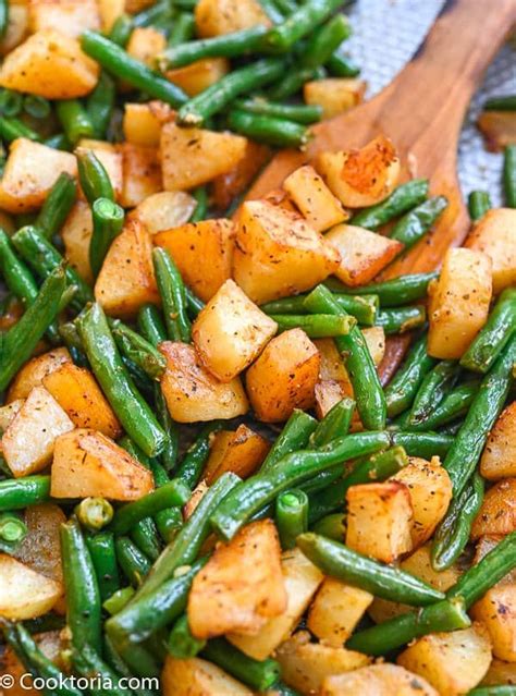 Haricots Verts Et Pommes De Terre R Tis Healthy Recipes Vegetarian