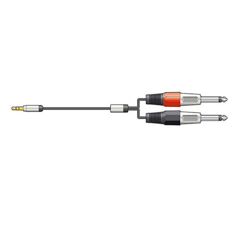 Chord Cabo Jack 3 5 Stereo Para 2Xjack 6 3 Mono 1 5M KuantoKusta