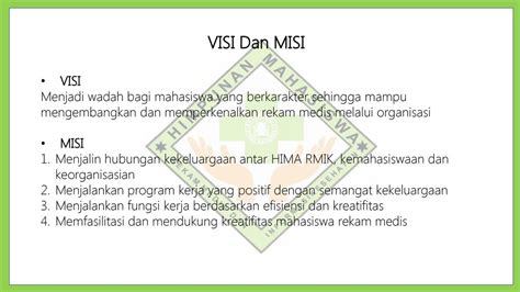 Detail Contoh Visi Misi Organisasi Mahasiswa Koleksi Nomer 16