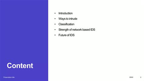 Intrusion Detection System Pptx