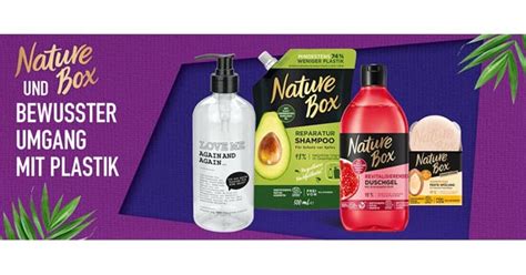 Müller Drogeriemarkt GEWINNSPIEL 5 Nature Box Produktpakete zu gewinnen