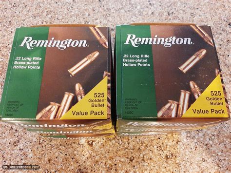 Remington Golden Bullet 22lr 525 Value Packs