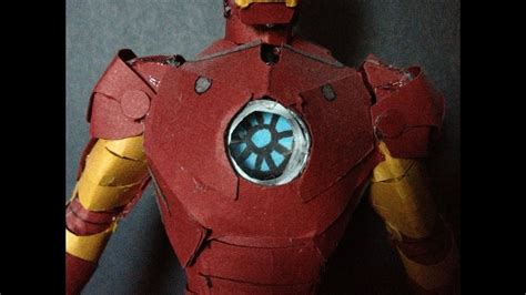 Paper Iron Man Mark III YouTube