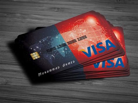 VISA Credit Card Design and Best Concept | Freelancer