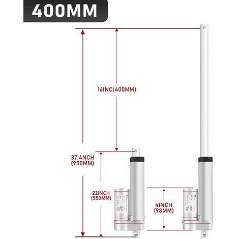 Hengda N Lin Aire Moteur Actionneur Actuateur Electrique Verin Dc