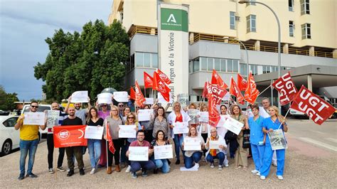 Concentraci N En El Hospital Virgen De La Victoria Ugt Servicios