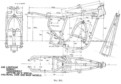 Motorcycle Lay Frame Diagram