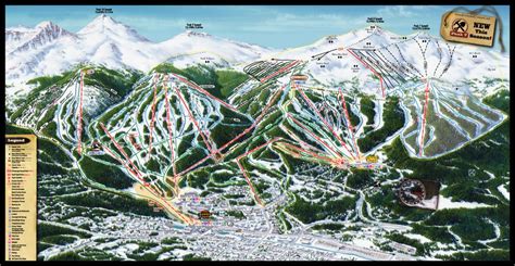 Keystone Colorado Ski Map States Map with Cities Keystone Trail Map ...