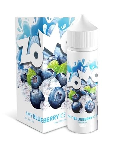 Líquido Juice Zomo Vape Blueberry Ice 3mg 30ml Tabacaria Arahat e