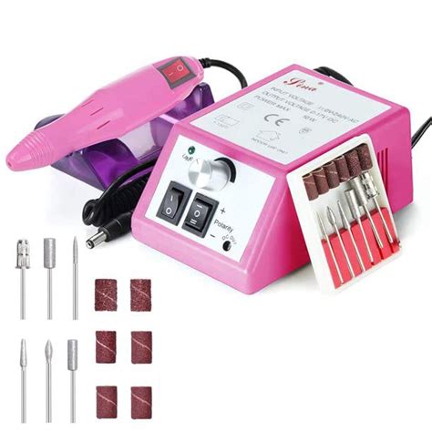 Amazon Electric Nail Drill Adjustable Nail File Machine Set For