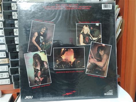 Slayer Hell Awaits Vinyl Photo Metal Kingdom