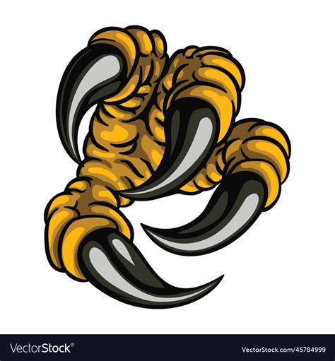 Eagles claw mascot Royalty Free Vector Image - VectorStock