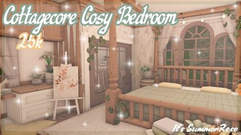 Cottagecore Cosy Bedroom Bloxburg Speed Build Its Summerrose