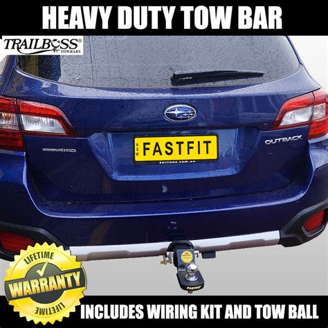 Shop TrailBoss Heavy Duty Towbar To Suit Subaru Outback Wagon 5th