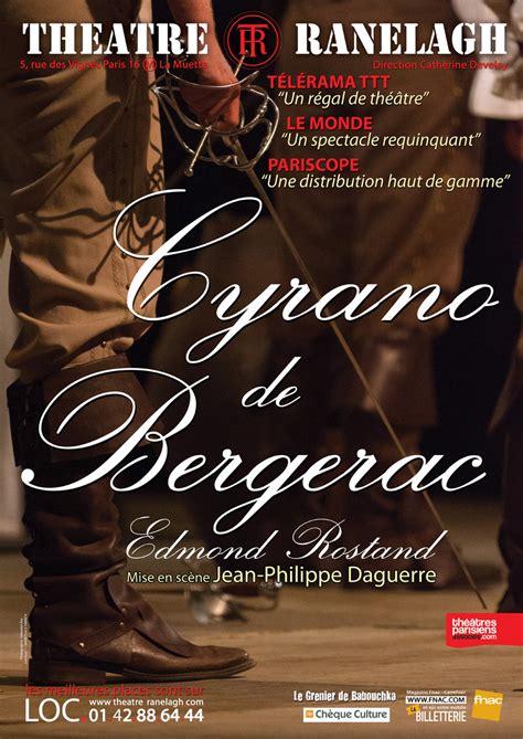 Cyrano De Bergerac Au Th Tre Le Ranelagh Paris Archive