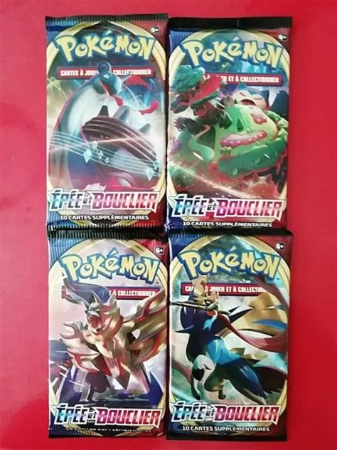 POKEMON BOOSTER EPEE ET BOUCLIER 1ere EDITION ARTSET OFFICIEL NEUF