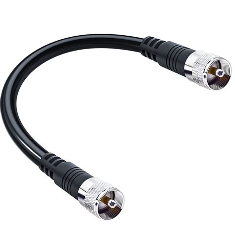 Amazon Rfadapter Rg X Coax Cable Ft Inch Short Pl Jumper Cb