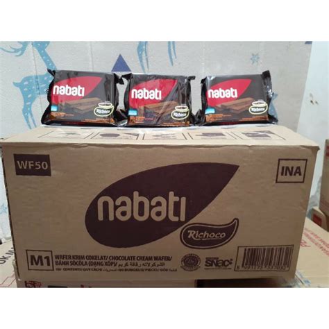 Jual NABATI WAFER 1DUS KARTON ISI 60 PCS Shopee Indonesia