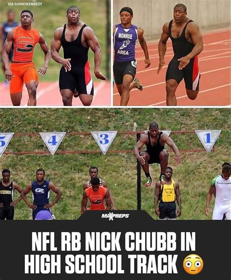 NFL RB Nick Chubb in High School : r/BeAmazed